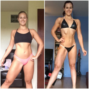 Before after weight loss transformation photos Madeline