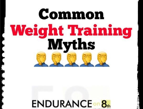 Weight training myths poster picture