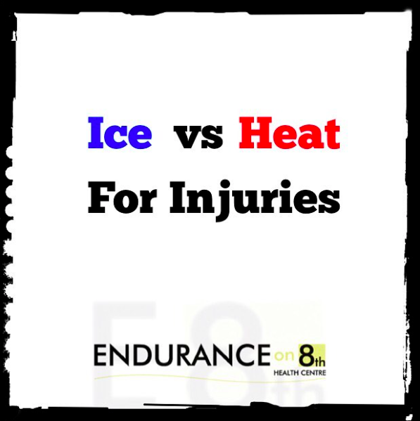 Ice Versus Heat For Injuries • Endurance on 8th Health Centre