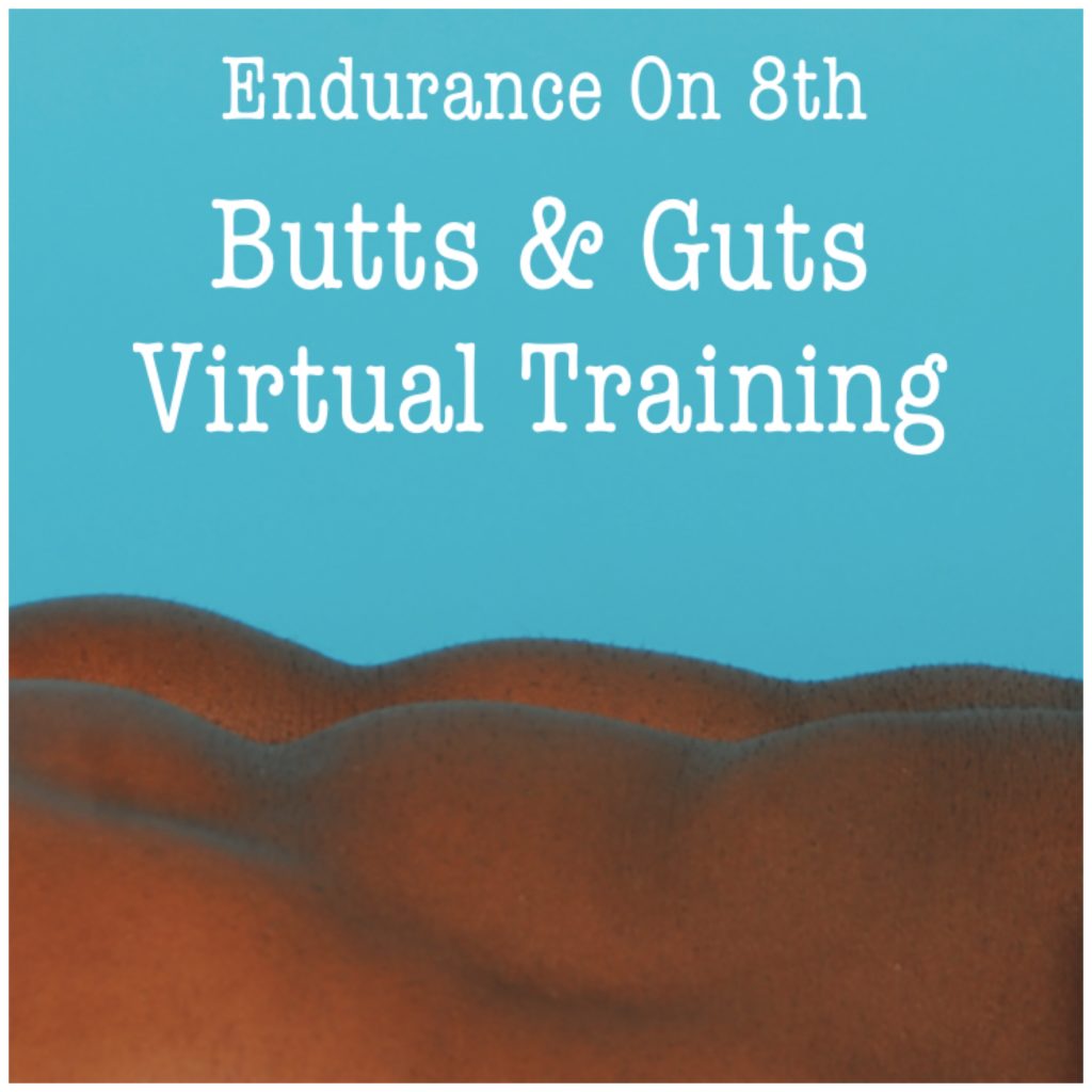 Butts & guts virtual training poster