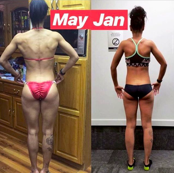 Jan to May comparison photo